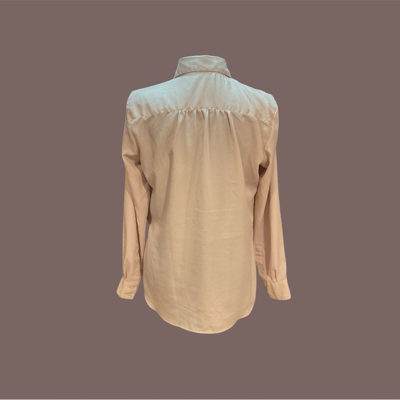 VIOLET & CLAIRE BUTTON UP BLOUSE LONG SLEEVE SIZE MEDIUM GENTLY WORN - Picture 2 of 3